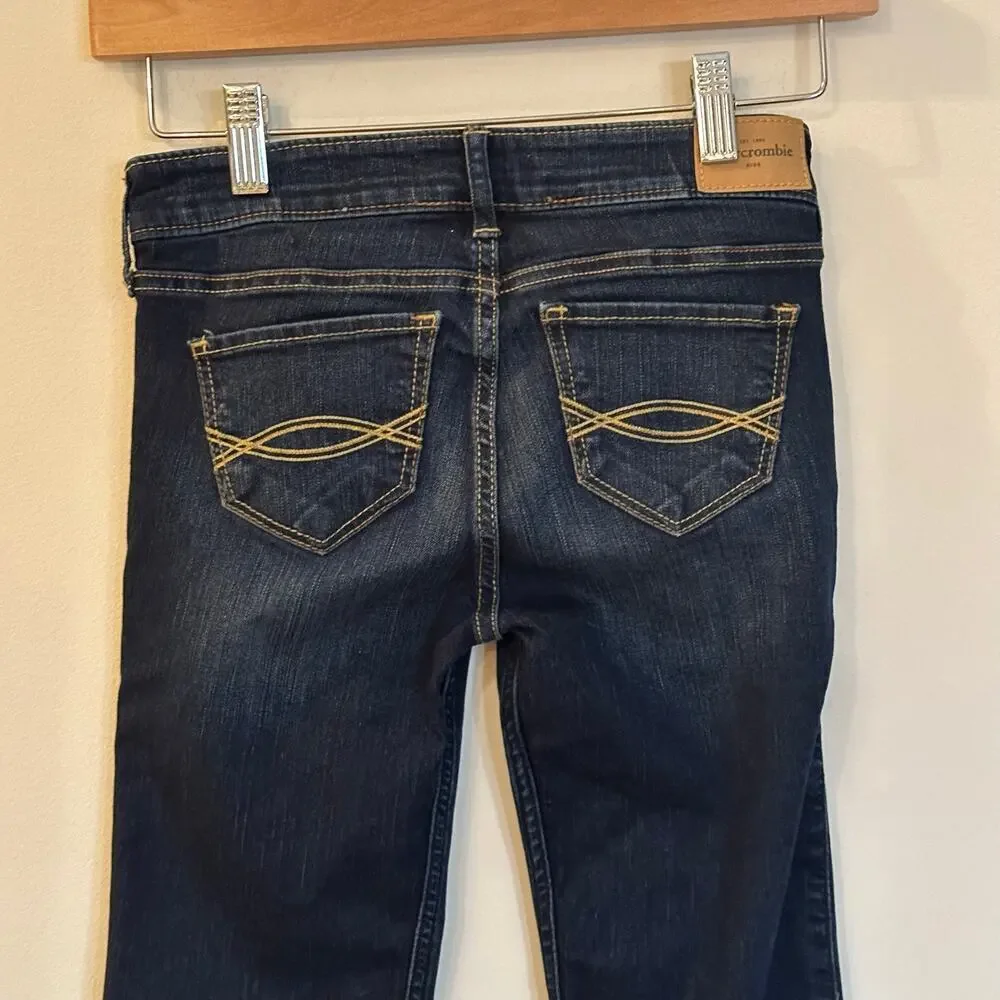 Abercrombie Skinny Jeans sz 14 Slim Dark Wash Girl's Skinny jeans